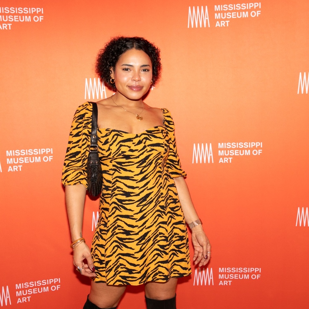 Tiger Print Bustier Dress by Reformation